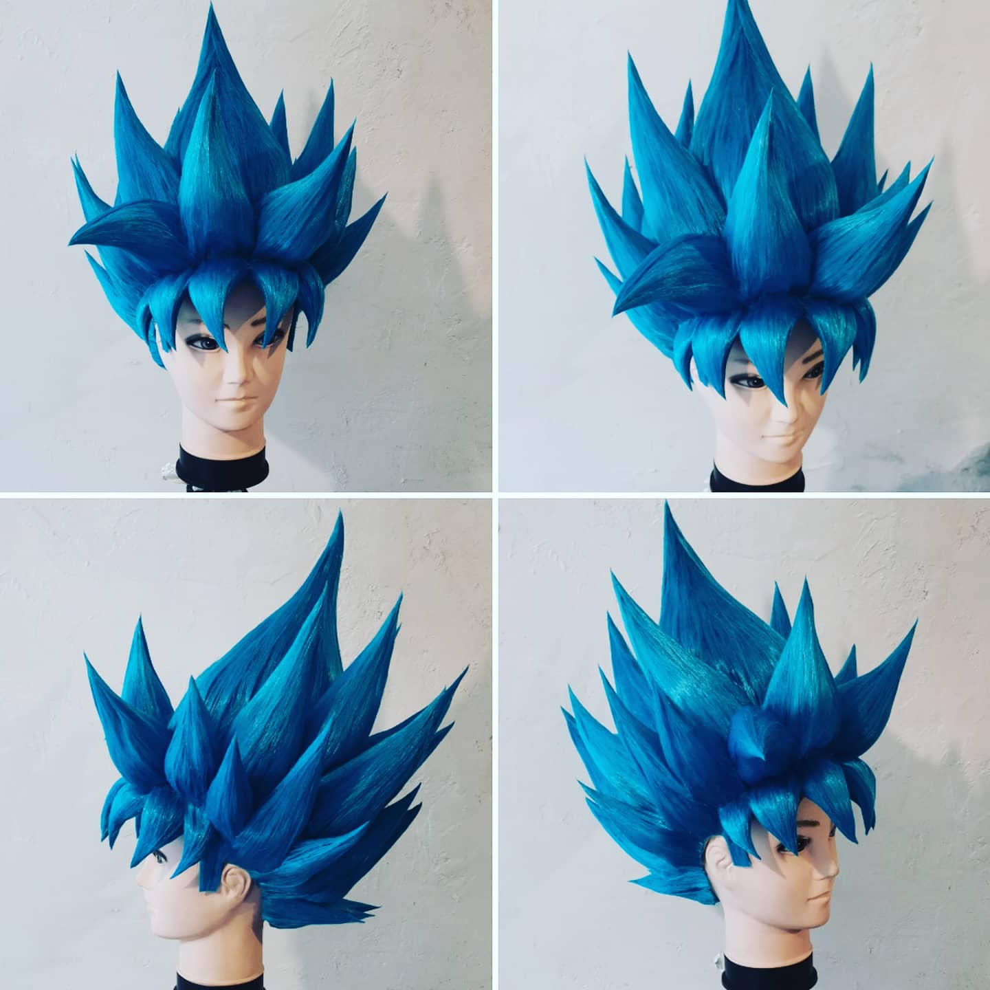 Wig inspired to G ku of db for cosplay events and comicon