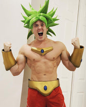 Load image into Gallery viewer, Wig inspired to Bro_y of dbz movies - for cosplay, events and comicon