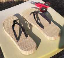 Load image into Gallery viewer, Luf_y Shoes - Straw Sandals - Flip Flops - For your cosplay!